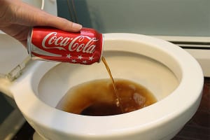 Sử dụng coca cola